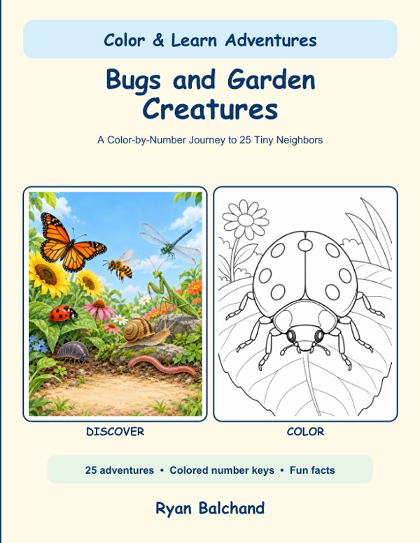 Bugs and Garden Creatures — book cover