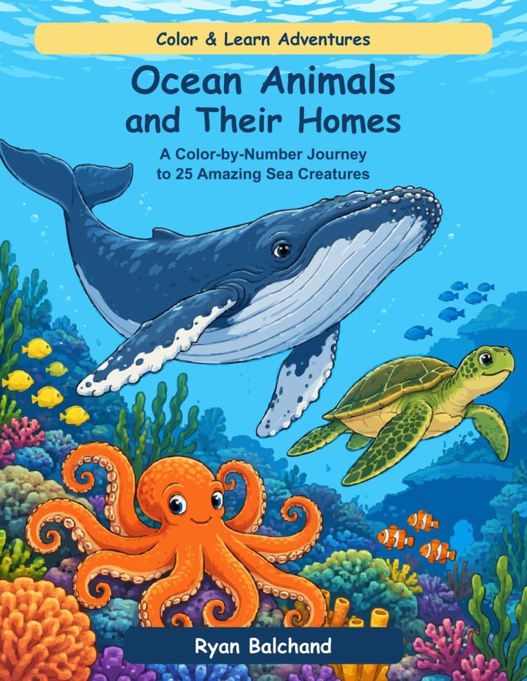 Ocean Animals and Their Homes — book cover